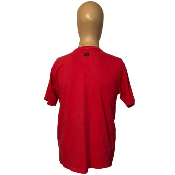 Vintage Phat Farm Shirt Adult XL Red Hip Hop Graphic Short Sleeve Crew Neck - Picture 4 of 6